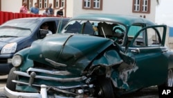 Imagen de archivo de un accidente en Cuba